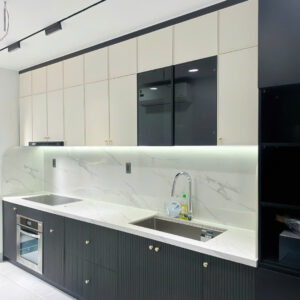 TỦ BẾP GỖ MDF PHỦ MELAMINE ML05