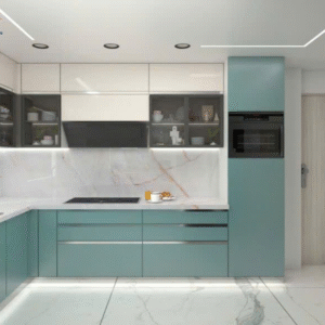 TỦ BẾP NHỰA CÁNH ACRYLIC TP013