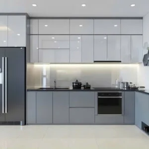 TỦ BẾP NHỰA PICOMAT PHỦ ACRYLIC TP011